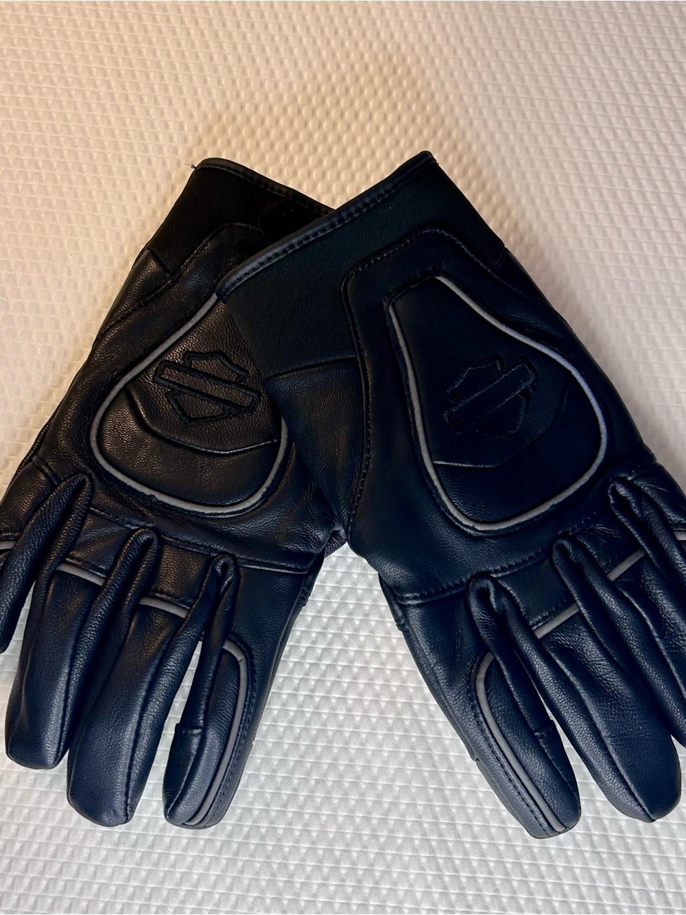 Harley-Davidson Ovation Waterproof Leather Gloves XL Black